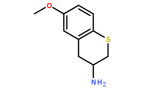 6-甲氧基硫代苯并二氢吡喃-3-胺