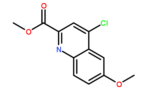 4-氯-6-甲氧基-2-喹啉羧酸甲酯