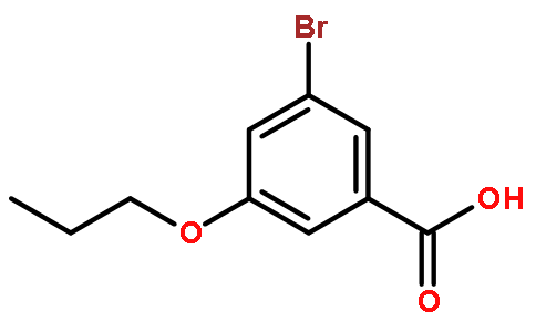 3-溴-5-丙氧基苯甲酸