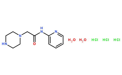 2-(哌嗪-1-基)乙酸 N-(2-吡啶)酰胺三盐酸盐 二水合物