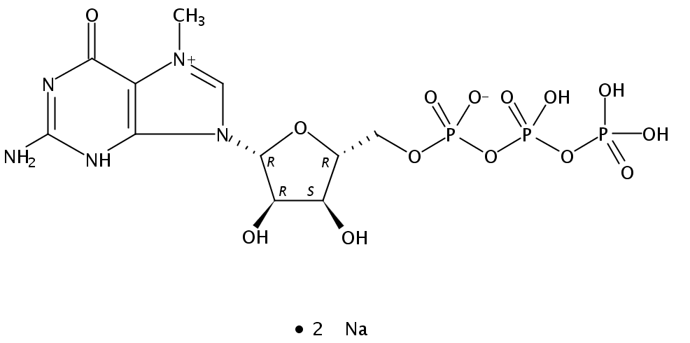 5′-三磷酸 7-甲基鸟苷 钠盐