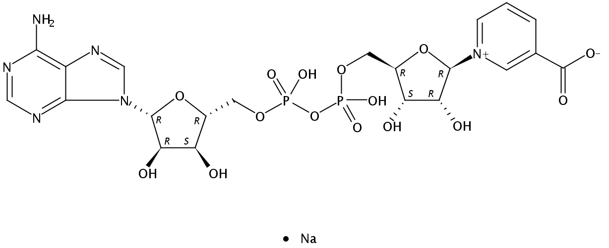 [[5-(6-aminopurin-9-yl)-3,4-dihydroxyoxolan-2-yl]methoxy-hydroxyphosphoryl] [5-(3-carboxypyridin-1-ium-1-yl)-3,4-dihydroxyoxolan-2-yl]methyl phosphate,sodium