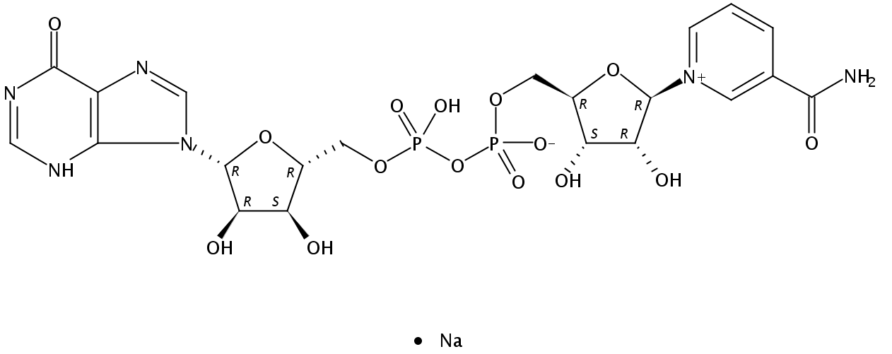 [5-(3-carbamoylpyridin-1-ium-1-yl)-3,4-dihydroxyoxolan-2-yl]methyl [[3,4-dihydroxy-5-(6-oxo-3H-purin-9-yl)oxolan-2-yl]methoxy-hydroxyphosphoryl] phosphate,sodium