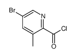 5-bromo-3-methylpyridine-2-carbonyl chloride
