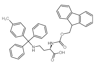 (R)-2-((((9H-Fluoren-9-yl)methoxy)carbonyl)amino)-4-((diphenyl(p-tolyl)methyl)amino)butanoic acid