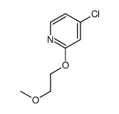 4-Chloro-2-(2-methoxyethoxy)pyridine