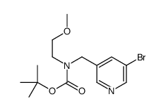 tert-butyl N-[(5-bromopyridin-3-yl)methyl]-N-(2-methoxyethyl)carbamate