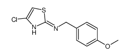 4-chloro-N-[(4-methoxyphenyl)methyl]-1,3-thiazol-2-amine
