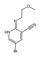 5-bromo-2-(2-methoxyethylamino)pyridine-3-carbonitrile