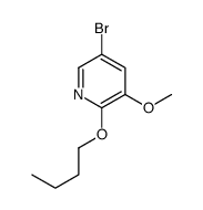 5-Bromo-2-butoxy-3-methoxypyridine