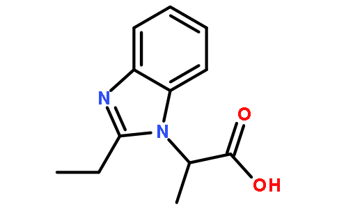 (9ci)-2-乙基-alpha-甲基-1H-苯并咪唑-1-乙酸
