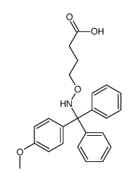 4-[[(4-methoxyphenyl)-diphenylmethyl]amino]oxybutanoic acid