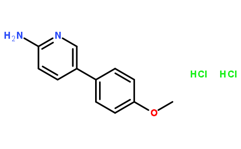 5-(4-甲氧基苯基)吡啶-2-胺双盐酸盐