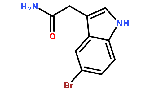 5-溴吲哚-3-乙酰胺