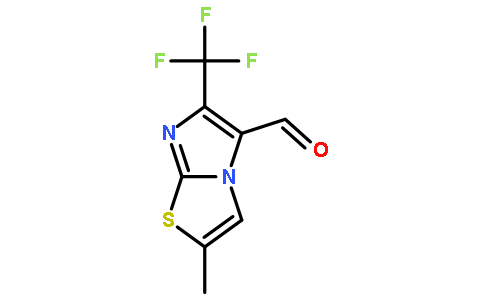 2-甲基-6-(三氟甲基)咪唑并[2,1-b]噻唑-5-甲醛