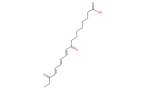 (10E,12Z,14E)-9,16-二氧代-10,12,14-十八碳三烯酸