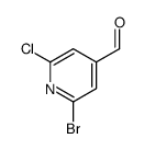 2-溴-6-氯-吡啶-4-甲醛