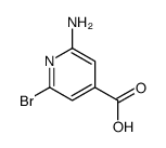 2-氨基-6-溴-4-吡啶羧酸