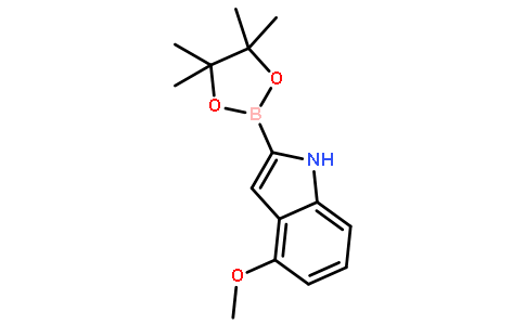 4-甲氧基-1H-吲哚-2-硼酸频那醇酯