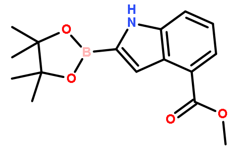 4-甲氧基羰基吲哚-2-硼酸频那醇酯