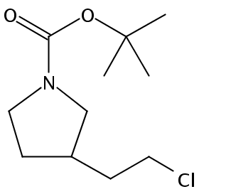 tert-Butyl 3-(2-chloroethyl)pyrrolidine-1-carboxylate
