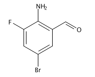 2-氨基-5-溴-3-氟苯甲醛