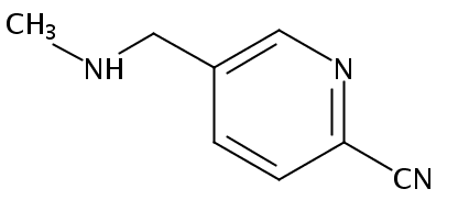 5-((methylamino)methyl)picolinonitrile