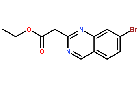 2-(7-溴喹唑啉-2-基)乙酸乙酯