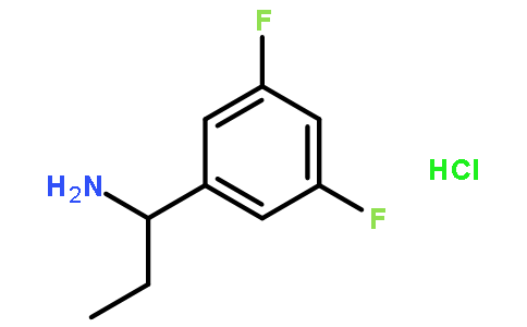 (S)-1-(3,5-二氟苯基)-1-丙胺盐酸盐