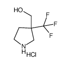 (3-Trifluoromethyl-pyrrolidin-3-yl)-methanol hydrochloride