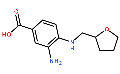 3-氨基-4-[(四氢-2-呋喃基甲基)氨基]苯甲酸