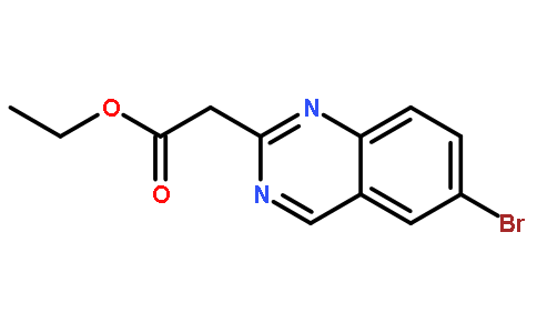 2-(6-溴喹唑啉-2-基)乙酸乙酯