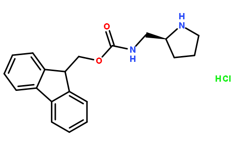 9H-fluoren-9-ylmethyl N-[[(2S)-pyrrolidin-2-yl]methyl]carbamate