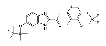 5-O-tert-Butyldimethylsilyl 5-Hydroxy Lansoprazole