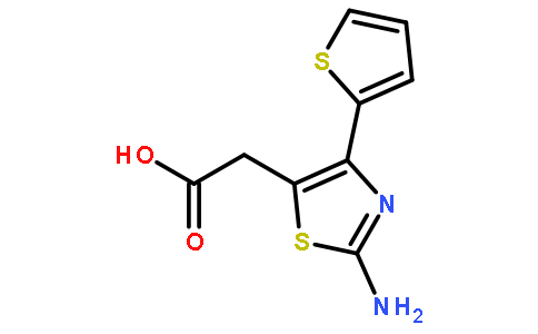 2-氨基-4-（2-噻吩）-5-噻唑乙酸