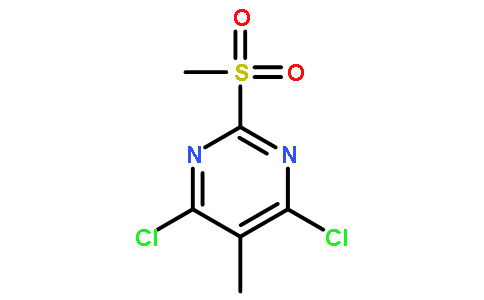 4,6-二氯-5-甲基-2-(甲砜基)-嘧啶