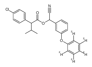 [cyano-[3-(2,3,4,5,6-pentadeuteriophenoxy)phenyl]methyl] 2-(4-chlorophenyl)-3-methylbutanoate