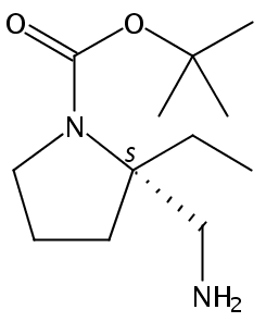 (S)-tert-Butyl 2-(aminomethyl)-2-ethylpyrrolidine-1-carboxylate