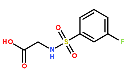 N-[(3-Fluorophenyl)sulfonyl]glycine