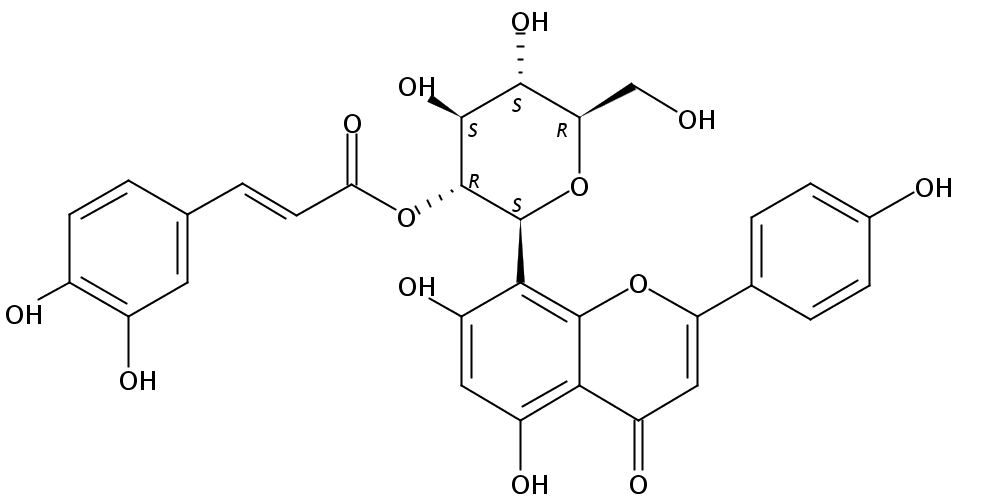 2''-O-p-反式香豆酰基荭草苷