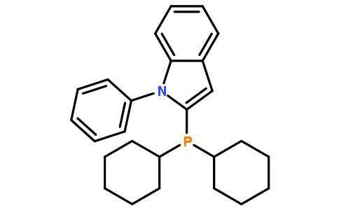 2-(二环己基膦)-1-苯基-1H-吲哚