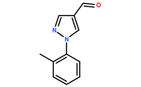 1-(2-甲基苯基)吡唑-4-甲醛