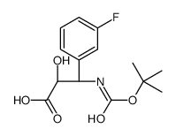 (2S,3S)-3-(3-fluorophenyl)-2-hydroxy-3-[(2-methylpropan-2-yl)oxycarbonylamino]propanoic acid