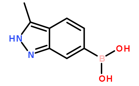 3-甲基-1H-吲唑-6-基-6-硼酸