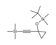 1-(tert-Butyldimethylsilyloxy)-1-(2'-trimethylsilyl)ethynylcyclopropane