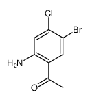 1-(2-氨基-5-溴-4-氯苯基)-乙酮