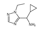 cyclopropyl-(2-ethyl-1,2,4-triazol-3-yl)methanamine