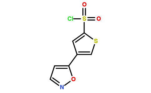 4-(1,2-oxazol-5-yl)thiophene-2-sulfonyl chloride