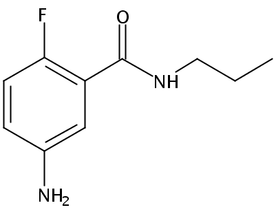 Benzamide, 5-amino-2-fluoro-N-propyl-