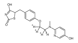 5-[[4-[1,1,2,2-tetradeuterio-2-[(5-hydroxypyridin-2-yl)-methylamino]ethoxy]phenyl]methyl]-1,3-thiazolidine-2,4-dione